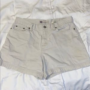vintage high rise shorts